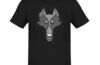 MQ WOLF - Pure Organic Shirt Herren - schwarz