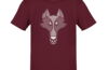 MQ WOLF - Pure Organic Shirt Herren - rot