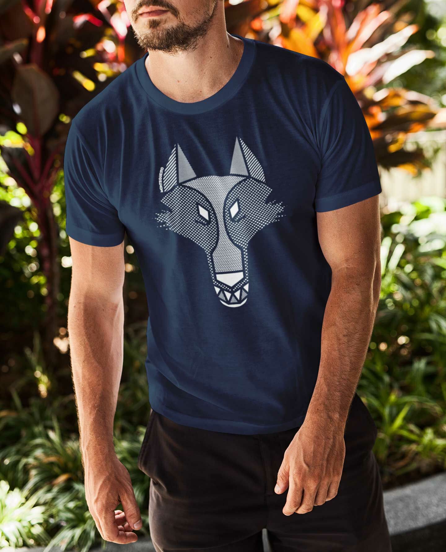 MQ WOLF - Pure Organic Shirt Herren